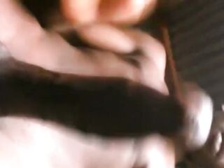 LOUD GROANING JAMAICAN GUY JERKING OFF HIS BI EBONY ROD