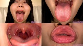 Yuno Kisaragi - Erotic Long Tongue and Mouth Showing - 1080p