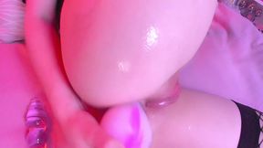 Gape tiny butt