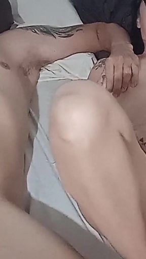 Real Orgasm Masturbating Together