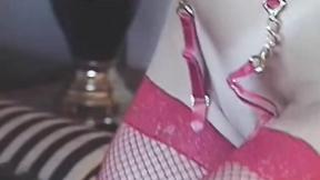 ”Dykes in high heels get dominated while their hands are tied”