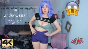 4K TRANSPARENT LEOTARDS TRY ON