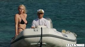 Beach fucking with captain