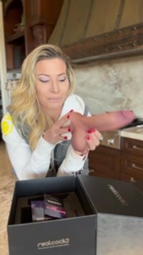 Unboxing Real Cock 2 Dildo "James" arielscocks