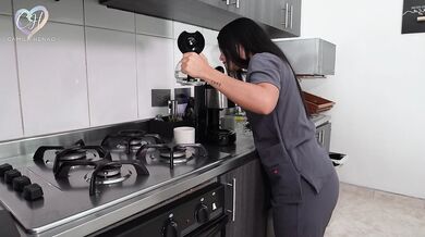 I am the maid of my Boss, After cleans his house, I should clean his cock with my mouth