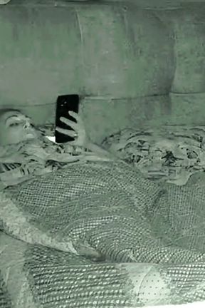 Wife Caught Chatting While Masturbating