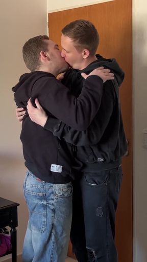 Horny Stranger Agreed to Have Sex in Public Toilet even though He's Straight   Clip 2