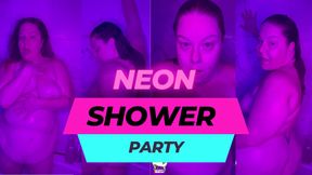 Neon Shower Party