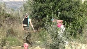 Maya Homerton - Her first Bondage Walk Training Lesson - Full Clip wmv SD