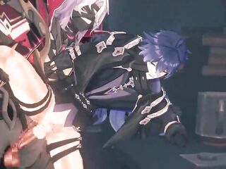 Rerir Screws Flins - Genshin Impact Animation Comics