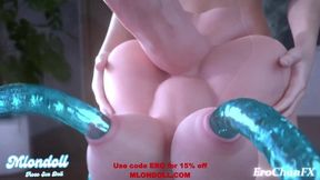 Mlondoll Sexdoll Gets All 5 Holes Filled With Juicy Cum