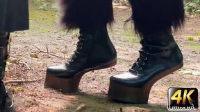 Predicament - Endurance - PonyPlay – Domina Ties Her Helpless Pony to a Tree and Walks Away (4K)