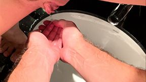 Hands Washing w/ Pee