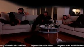 Straight Bros Massive Cocks Explode Together Cum Gush Destroyed