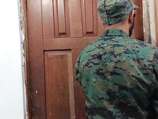 Depraved actions of a Latina doctor in a military hospital! She shamelessly bangs in the midst of a medical appointment. She's a medical wench.