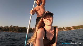Sunset Date &amp; Eclipse ended in Hotel Room Fucking - Real Amateur Couple