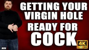 Getting Your Virgin Hole Ready For Cock - 4k UHD 2160p - MOV - KingMarti