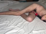 Quadriplegic Edging Session And Breeding A Plastic Cup Intense Orgasm Spasms