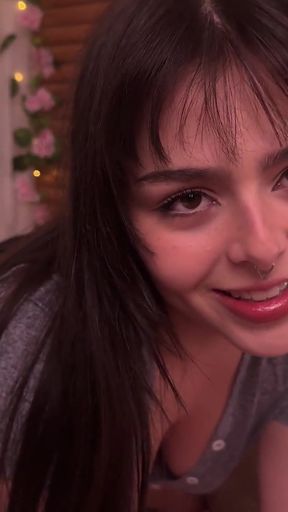 Stepdad asks his stepdaughter to share the bed and they end up having very hot sex   Clip 1