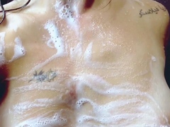 Lewd amateur brunette teen meg davis webcam masturbation