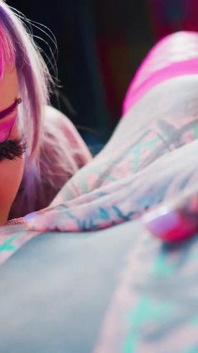 HIPPIE and Bimbo ANAL fuck with crazy TOYS   Clip 1