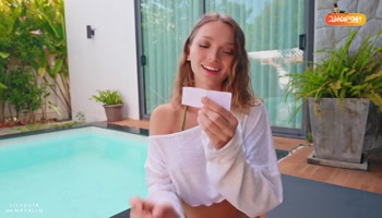 Hot Big-Titted Stepsister Loses Her Hole in Truth or Dare