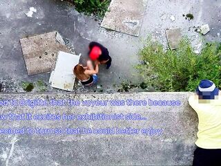 Nous avons fait l&#039;amour dans ce bâtiment abandonné mais il n&#039;était pas vide...