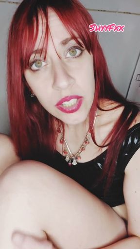 Shyyfxx Humiliating Her Obedient Doggy for Losing a JOI Bet