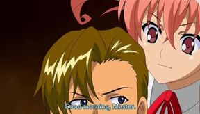hentai blonde maid gets gangbanged