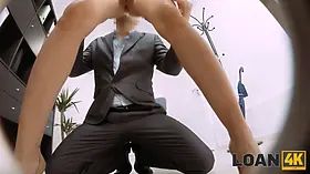 Loan4k. dude cant resist obligor who is well-prepped to have his cock inwards
