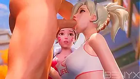 Steamy 3D Blowjob Fantasy – Epic Gay Oral Adventures Await You