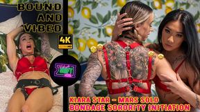 Kiara Star’s Bondage Sorority Initiation: Mars Solo Faces the Vibrator Test!