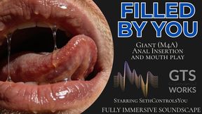 Swallowed Then Pushed Inside His Ass - Male Giant Mouth Vore and Anal Vore by GTS Works (MP3)