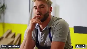 Thick Jock Pole Rubbing On Smooth Muscle Stud – Hot Bareback Action