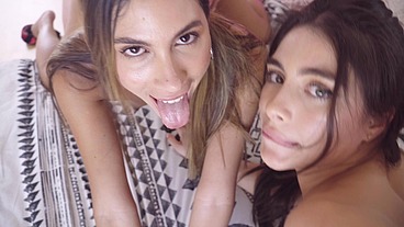 My Latina Friend and I Swapping Big Cock Boyfriends