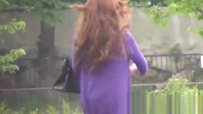 Caught Japanese Honeys Peeing in Public, High Heels &amp; All!