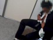 JERK OFF IN THE TRAIN
