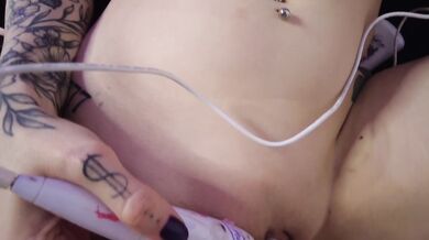 Alternative Girl Intense Beautiful Agony Real Orgasm