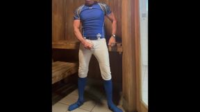 Alpha Fun in the Locker Room with Jockdad87 Part 2