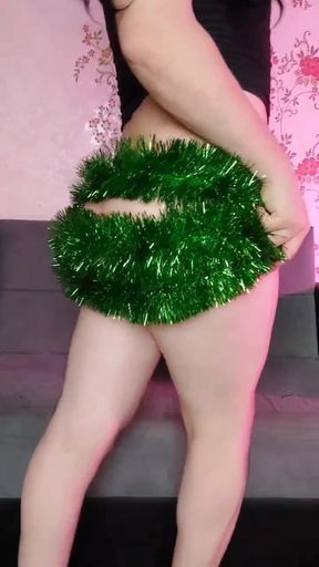 Gorgeous Femboy Playing Naughty Under Colorful Neon Glow