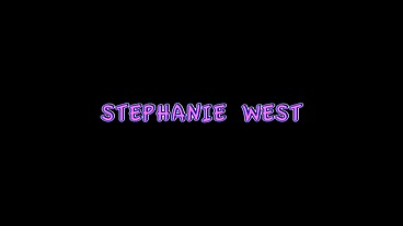 Stephanie West Swallows Cock Fresh From Her Pussy