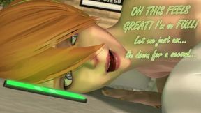 Trying Something New [giantess Anal Vore] - Car Toon