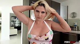 My cougar Christie Stevens takes our superbowl tradition way too far
