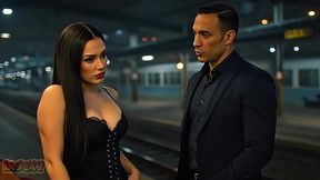 ela estava sozinha ate que encontrou uma pessoa especial [ gerado por ia ]