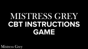 CBT INSTRUCTIONS GAME VIDEO 😵😵‍💫