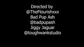 2 guys bad pup ash & jiggy jaguar butt play #butts #penis #cock #oralsex #ass #dildo #buttplug