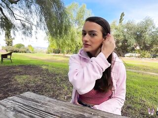 Breasty Summer Renee Has Public Pleasure