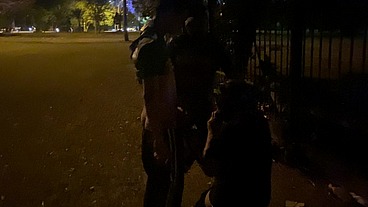 bareback latin gay sex in the street square