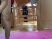 【Anal】 Teenage bisexual Japanese college student masturbation !!【Black out!】