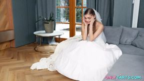 Young Bride with Small Tits and Pussy